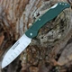 Нож складной Ontario Camp Plus Santoku Folder Knife Green GFN 4.25" Satin Зеленый (4305) - изображение 1