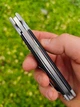 Нож складной Cold Steel Oyabun Black & Gray Leaf Spring Lock Folding Flipper Knife (26T) - изображение 14