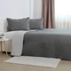 Покривало ТЕП "VINTAGE" 2 наволочки 50*70 см Сіре/Вінтаж, 220x240 - зображення 2