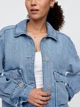 Куртка джинсовая женская GAP 234018530 XL Голубая (1159848223) - изображение 4