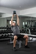 Гиря виниловая для фитнеса и силовых тренировок Power Muscle 10 кг (серо-бирюзовая) - изображение 6
