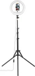 Трипод смартфону Steady-120 V2, кулястий, 185см, Bluetooth, зі світлодіодним кільцем, чорний Hama (teh0012966) - зображення 5