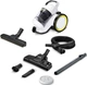 Пилосос контейнерний VC 3 Plus Premium, 1600Вт, конт пил -0.9л, вага-4.4кг, HEPA 13, білий Karcher (teh0016464) - зображення 1