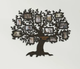 Фотоколлаж настенный The Frame Depot Семейное дерево ручной работы на 12 фото Черный (tree_many_leaves_l) - изображение 1