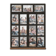 Фото-коллаж The Frame Depot в виде окна на 3 горизонтальных и 12 вертикальных фото Черный (window_collage) - изображение 1
