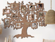 Фотоколлаж настенный The Frame Depot Семейное дерево ручной работы на 12 фото Коричневый (tree_many_leaves_l) - изображение 2