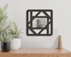 Рамка для фото The Frame Depot геометрическая деревянная Черный (boho_rectangles_modern) - изображение 2