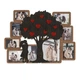 Фоторамка-коллаж The Frame Depot Дерево любви с инициалами на 9 фото Коричневый (love_tree_collage) - изображение 1