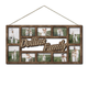 Фоторамка-коллаж The Frame Depot семейная на 10 фото Темно-коричневый (rectangles_dollins_collage) - изображение 1