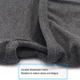 Успокаивающий жилет для собак WanTalk Dog Anxiety Jacket, Dark Grey, 2XL - изображение 8