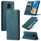 Чохол-книжка CaseMe із нубуку для Xiaomi Redmi Note 9s/Pro Бірюзовий - зображення 7