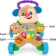 Ходунки Fisher-Price Граю та Вчуся Навчальна каталка "Собачка" англійською мовою - зображення 5