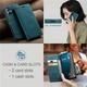 Чехол-книжка CaseMe из нубука для Samsung A07 Бирюзовый - изображение 8