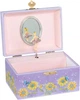 Музична скринька Goki Балерина Фіолетові квіти (4013594155656) - зображення 1