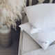 Подушка для сну 50×70 CHILL OUT (ЧІЛЛ АУТ) еко лебединий пух, гіпоалергенна, мікрофібра, середньої висоти - изображение 3