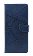 Чохол книжка Business Leather Claps для Samsung Galaxy A26 / A266 на магніті з підставкою синій - зображення 1