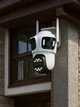Wifi тройная камера видеонаблюдения, Icsee, ptz, поворотная уличная камера видеонаблюдения с тремя объективами, Белая - изображение 8