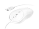 Миша Hoco GM13 Esteem business wired mouse White - изображение 1
