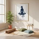 Постер интерьерный Yoga O'Clock Время Йоги А2 42х60 см (INNERPOSTER058_А2) - изображение 2