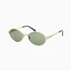 Сонцезахисні окуляри SAINT LAURENT Green/Gold SL-692-003-55 MISC - зображення 2