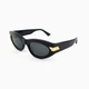 Сонцезахисні окуляри BOTTEGA VENETA Grey/Black BV1189S-001-53 MISC - зображення 2