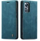 Чехол-книжка CaseMe из нубука для Xiaomi 12/12x Бирюзовый - изображение 3