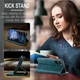 Чехол-книжка CaseMe из нубука для Xiaomi Poco X7 Pro 5G Бирюзовый - изображение 5