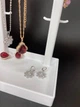Торговое оборудование Finding Стойка для демонстрации украшений бижутерии пластик Белый 25см х 17см - изображение 3