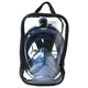 Маска для плавания Marlin CRUISE black/ocean/ocean L/XL полнолицевая маска для снорклинга - изображение 9