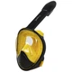 Полнолицевая маска для снорклинга Marlin SEA black/yellow/yellow S/M - изображение 3