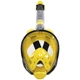 Полнолицевая маска для плавания Marlin TRAVEL black/yellow/yellow L/XL - изображение 4