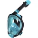 Полнолицевая маска для плавания Marlin TRAVEL black/aqua/aqua S/M - изображение 2