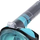 Полнолицевая маска для плавания Marlin TRAVEL black/aqua/aqua S/M - изображение 5
