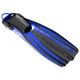 Ласти для дайвінгу Marlin Scuba Blue (Elastic Bungee Strap) L (44,5-49) - зображення 5