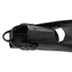 Ласти для дайвінгу Marlin Scuba Black (Elastic Bungee Strap) L (44,5-49) - зображення 8
