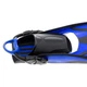 Ласти для дайвінгу Marlin Scuba Blue (Elastic Bungee Strap) L (44,5-49) - зображення 9