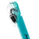 Трубка для дайвінгу з двома клапанами Marlin Dry Duo Green - зображення 3