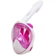 Повнолицева маска для снорклінгу Marlin SEA white/pink/pink S/M - зображення 3