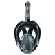 Маска для плавання Marlin CRUISE black/green/green S/M повнолицева маска для снорклінгу - зображення 4