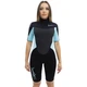 Гидрокостюм женский для серфинга Marlin TROPIC SHORTY LADY 3 мм blue lagoon/black S - изображение 2