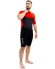 Гидрокостюм для вейкбординга Marlin TROPIC SHORTY MAN 3 мм red/black XXL - изображение 4