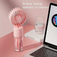 Ручной вентилятор – увлажнитель воздуха на аккумуляторе Humidifying Fan трехскоростной мини-вентилятор/мини-кондиционер с распылен - изображение 6