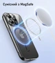 Чехол Fiji Chrome для Apple iPhone 12 Pro Max с MagSafe и защитой камер Blue - изображение 2