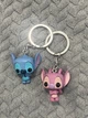 Набор брелоков Funko Pocket Pop! "Стич и Ангел" (Stitch and Angel) - изображение 8