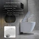 Унитаз подвесной Qtap Robin Ultra Quiet, с сиденьем Slim Duroplast/Soft-close/Quick Release QT13332381AW - изображение 2
