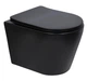 Унитаз подвесной Qtap Scorpio Ultra Quiet, с сиденьем Slim Duroplast/Soft-close/Quick Release QT14332380AMB - изображение 1