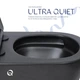 Унитаз подвесной Qtap Scorpio Ultra Quiet, с сиденьем Slim Duroplast/Soft-close/Quick Release QT14332380AMB - изображение 4