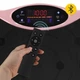 Виброплатформа для тренировок 4FIZJO Ultra+ с пультом и эспандерами Black/Pink (P-5905973402880) - изображение 5