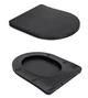 Унитаз подвесной Qtap Robin New Ultra Quiet, с сиденьем Slim Duroplast/Soft-close/Quick Release QT13332381АSMB - изображение 7