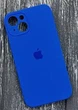 Чохол Silicone Premium case з захистом камери для iPhone 14 Full Camera Protective blue 9815 - изображение 2
